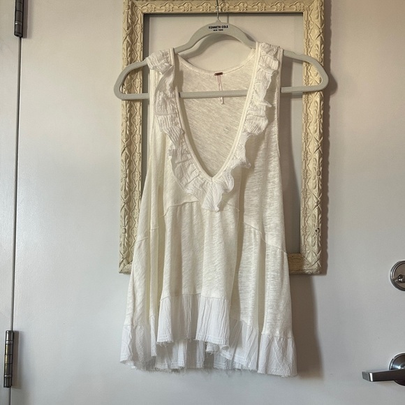FREE PEOPLE | Out And About Tank in Ivory - Picture 2 of 13